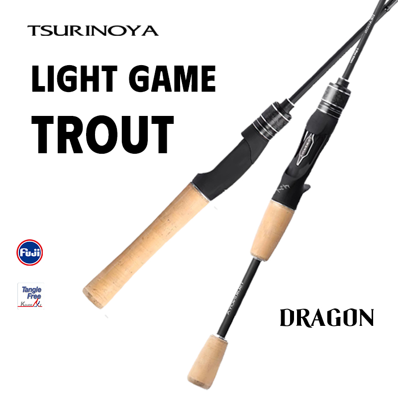 TSURINOYA Light Trout Rod DRAG - Kastking Reel Zephyr recension och pris