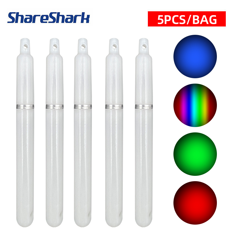 ShareShark 5pcs/bag Luminous S - Fishing Boat Navigation Light recension och pris