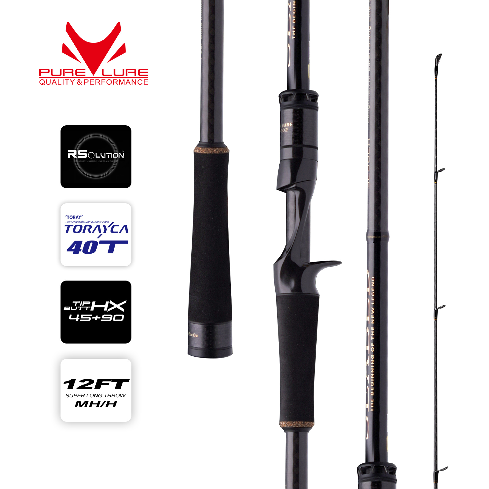 PURELURE SEABED 12FT 3.0m 3.3m - Kastking Reel Zephyr recension och pris