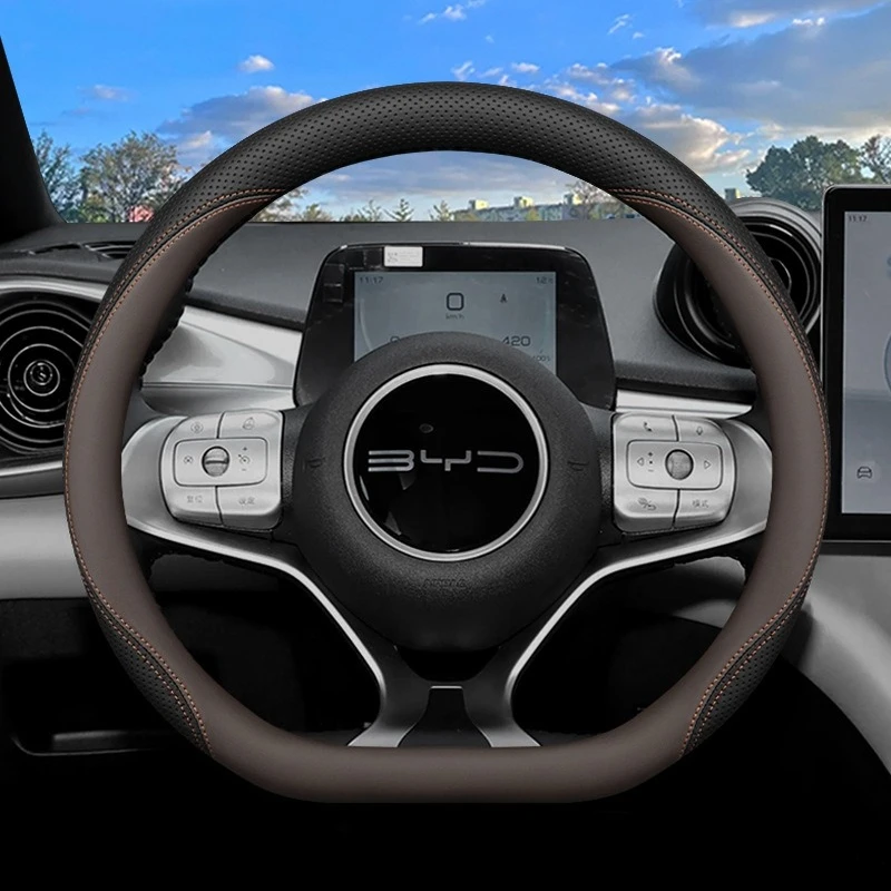 2026 For BYD Leather Car Steer - Fishing Boat Steering Wheel recension och pris